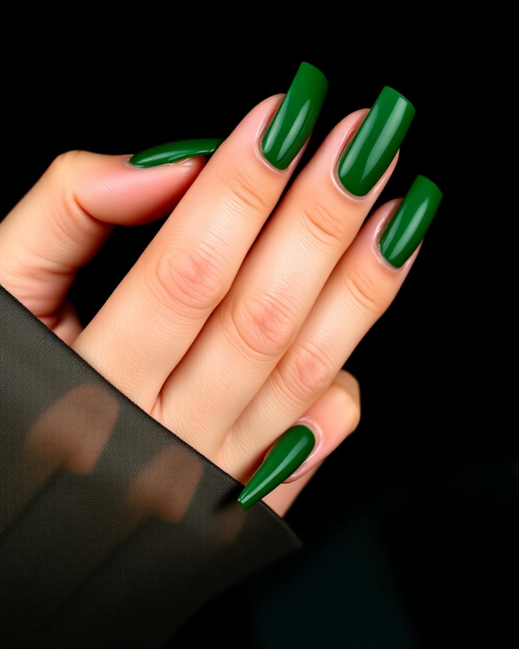 Jewel shade — Coffin, jewel green